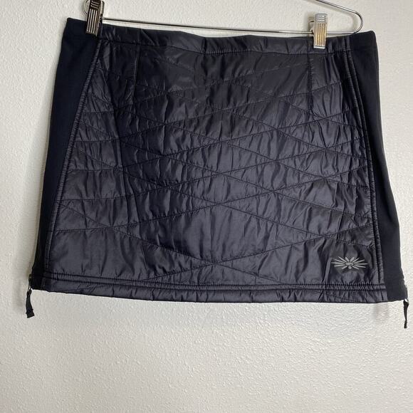 SKHOOP Kari Mini Skirt In Black Outdoor Size XL GORPCORE Classic Athleisure - Picture 12 of 12